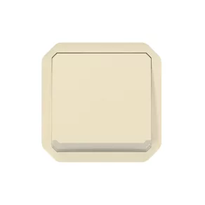   Buton cu contact inversor Legrand Plexo 55 cu indicator luminos 10A, culoare ivoriu - 069826L