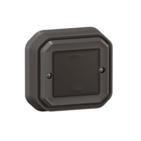   Legrand Plexo okos, vezeték nélküli kapcsoló/dimmer (kinetikus távvezérlő), Netatmo, falon kívüli, antracit - 069894L