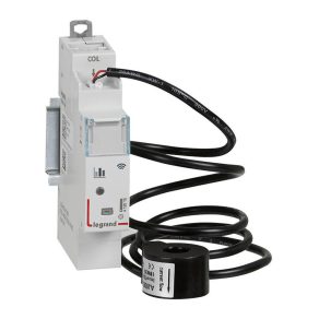   Contor inteligent de energie electrică Legrand Netatmo-EMDX3, monofazat, cu înregistrare, transformator de curent închis, max. In=80A, 1 modul DIN - 412015FI