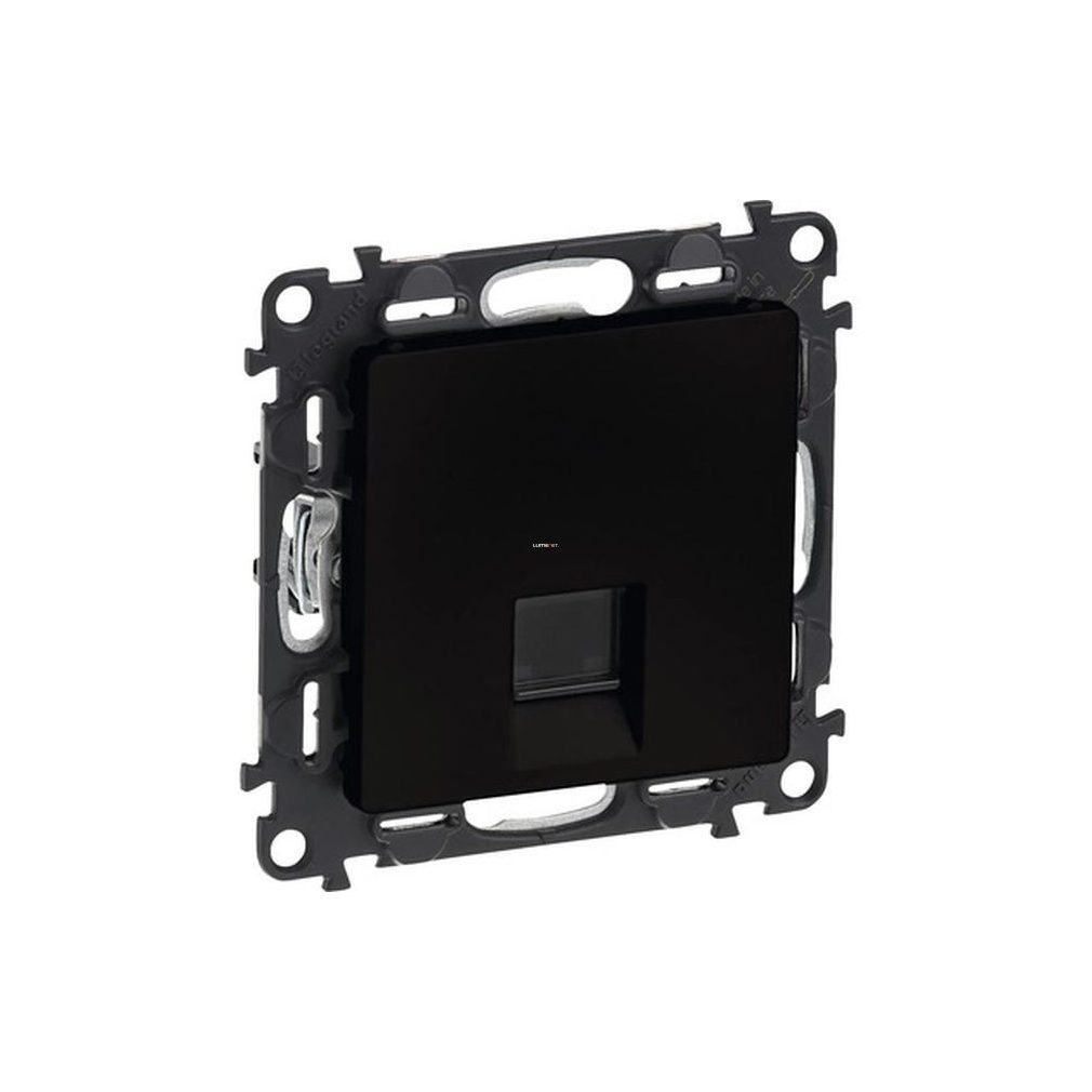 Legrand Valena Life 1xRJ45 UTP Cat6 priză neagră (756342)