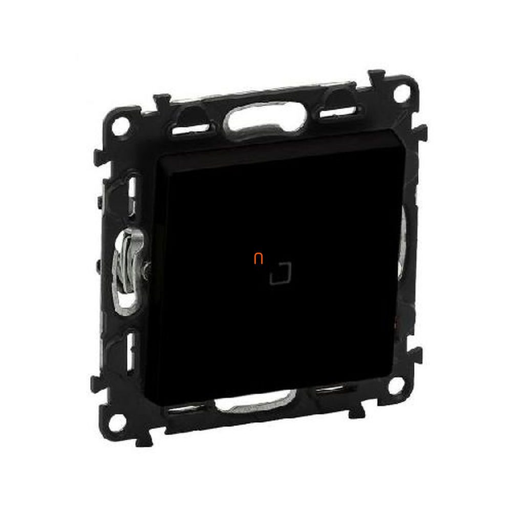 Legrand Valena Life 756398 101 JF comutator unipolar cu indicator luminos negru