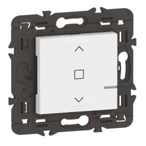   Legrand Program Mosaic Netatmo comutator inteligent pentru rulouri/jaluzele (actuator), alb, cu conexiune neutră (N), fără ramă - 077706LA