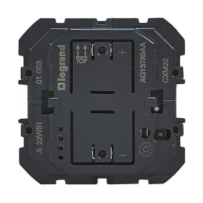   Legrand Céliane comutator cu buton de reglare a intensității luminoase 125 W, 2 fire - 067083A