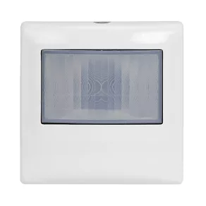   Comutator cu senzor de mișcare (PIR) LeGrand Program Mosaic, 0-2000 W (LED max. 500 W), cu conexiune neutră (N), alb - 078454A