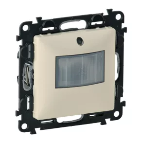   Întrerupător Legrand Valena Life cu senzor de mișcare (PIR), 0-2000 W (LED max. 500 W), cu conexiune neutră (N), culoare ivoriu - 752273A