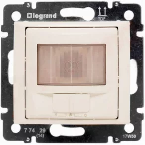   Legrand Valena Comutator cu senzor de mișcare (PIR) Valena, 2-150 W (LED max. 100 W), 2 fire, fildeș - 774129A