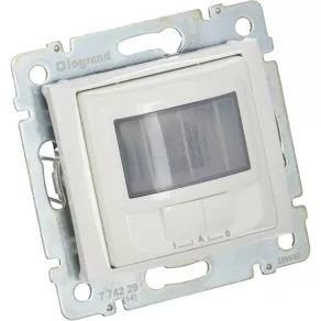   Legrand Valena Comutator cu senzor de mișcare (PIR) Valena, 2-150 W (LED max. 100 W), 2 fire, alb - 774229A