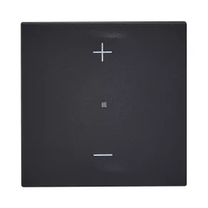   Legrand Program Mosaic întrerupător cu buton dimmer 150W, 3 fire, negru - 079108LA