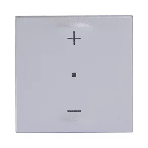   Legrand Program Mosaic întrerupător cu buton dimmer 150W, 3 fire, aluminiu - 079208A