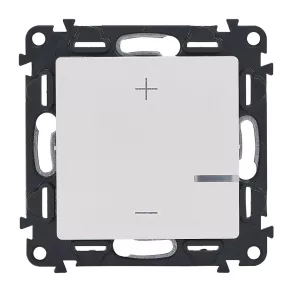   Legrand Valena Life întrerupător cu buton dimmer 125W, 2 fire, alb - 752162A