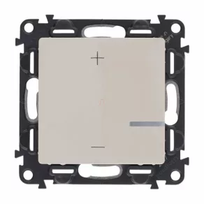   Legrand Valena Life întrerupător cu buton dimmer 125W, 2 fire, culoare fildeș - 752262A