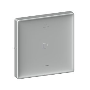   Capac pentru variator cu buton cu fir Legrand Valena Life 3, aluminiu - 752899A