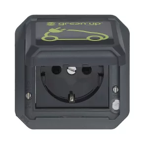   Priză Legrand Plexo 55 2P+F pentru încărcarea mașinilor electrice 16A, antracit - 069818L