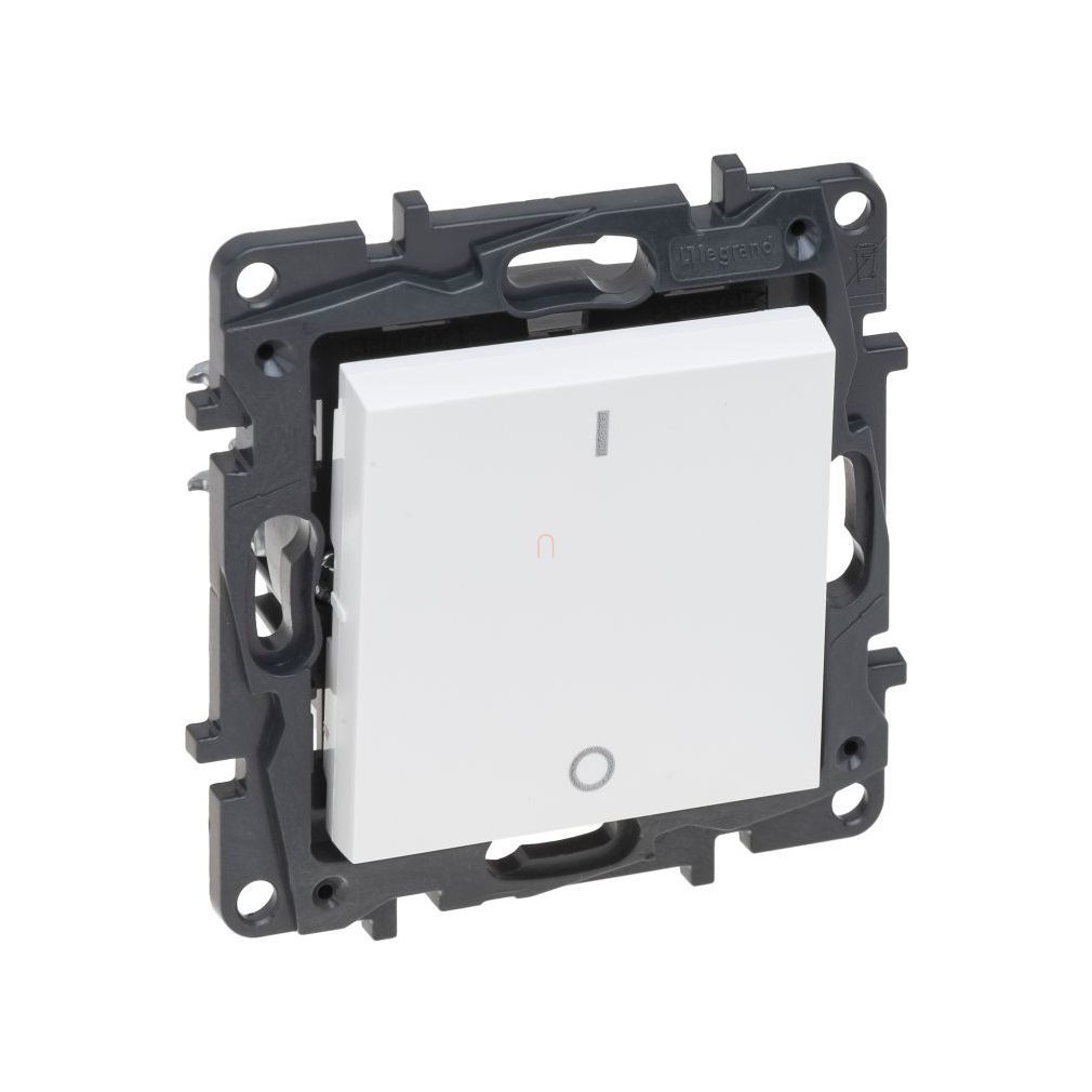 Niloé Step fehér 102 kétpólusú kapcsoló, 16AX 863102 Legrand