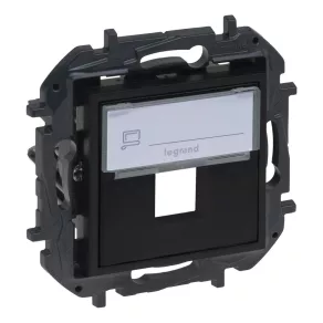 Adaptor Legrand Niloé Step, negru - 863587B