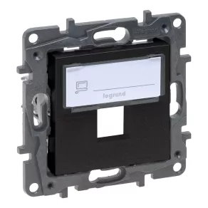 Adaptor Legrand Niloé Step systimax, negru - 863588B