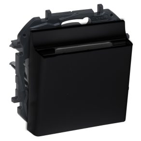   Întrerupător mecanic pentru hoteluri Legrand Niloé Step, negru - 863546B