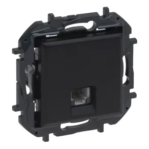 Priză Legrand Niloé Step 1xRJ11, negru - 863555B