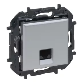   Priză Legrand Niloé Step RJ45 Cat.5E FTP, aluminiu - 863357B