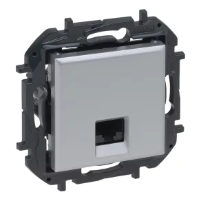   Priză Legrand Niloé Step RJ45 Cat.5E UTP, aluminiu - 863359B