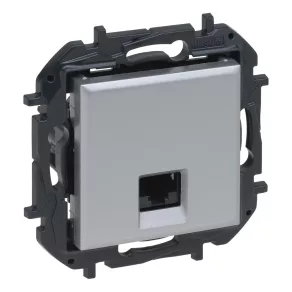   Priză Legrand Niloé Step RJ45 Cat.6 FTP, aluminiu - 863361B