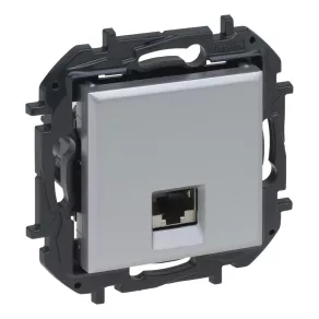   Priză Legrand Niloé Step RJ45 Cat.6 STP, aluminiu - 863365B