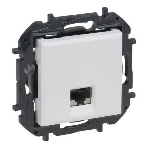 Priză Legrand Niloé Step RJ45 Cat.6A UTP, albă - 863167B