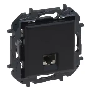 Priză Legrand Niloé Step RJ45 Cat.6A UTP, negru - 863567B