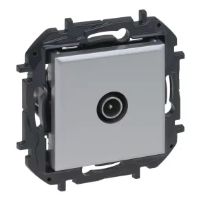  Priză Legrand Niloé Step TV în formă de stea, capac de închidere (1,5 dB), aluminiu - 863374B