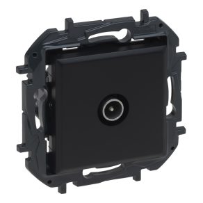   Priză terminal TV Legrand Niloé Step (10 dB), negru - 863573B