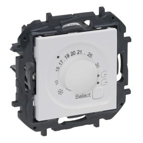 Termostat de cameră Legrand Niloé Step, 8A, alb - 863141B