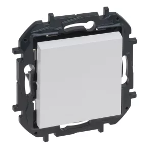 Întrerupător Legrand Niloé Step, 10AX, alb - 863106B