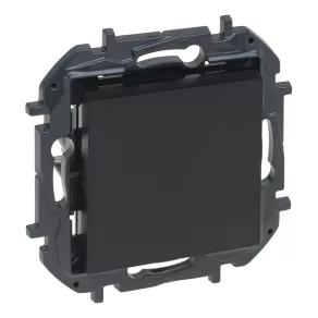 Întrerupător Legrand Niloé Step, 10AX, negru - 863506B