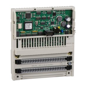   Schneider Electric Modicon Momentum - 170AAO12000 - ieșire analogică distribuită Momentum - 4 ieșiri - 0..20 mA