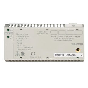   Schneider Electric Modicon Momentum - 170ENT11002 - Momentum - Adaptor de comunicație Ethernet - 10 Mbit/s