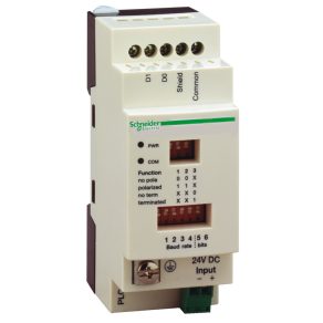   Schneider Electric Zelio Logic - TWDXCAISO - Izolator Modicon Modbus, 2xRJ45, 24 VCC