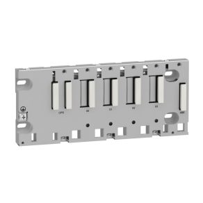   Schneider Electric Modicon X80 - BMXXBP0400H - panou posterior, pentru PLC M340/M580, 4 sloturi pentru carduri I/O, întărit