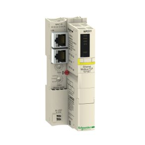   Schneider Electric Modicon STB - STBNIP2311 - I/O distribuit, modul NIM standard Modbus/TCP Ethernet cu două porturi