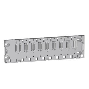   Schneider Electric Modicon X80 - BMEXBP0800 - panou posterior, Ethernet, pentru PLC M580, 8 sloturi pentru carduri I/O