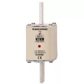 Dispozitiv de siguranță FUS gG T2 E 400A 67220400 Socomec