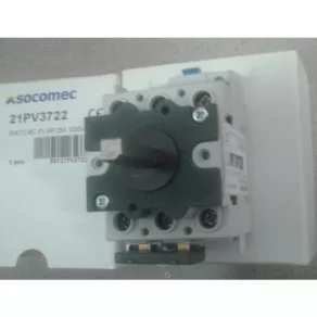   SIRCO 21PV3722 Comutator de curent continuu, 3 poli, pentru sisteme fotovoltaice, 25 A, 1000 V CC
