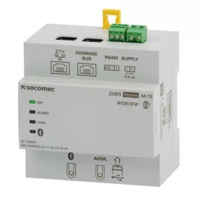   Modul Modbus DIRIS Digiware M70, Ethernet, RS485 48290222 Socomec