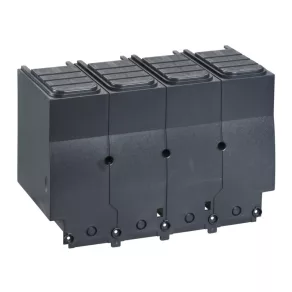   Schneider Electric ComPacT NSX (2021) - LV432596 - Capac terminal lung pentru separatoare de fază, 52,5 mm (1 buc.) (furnizat cu placă izolatoare) 4P
