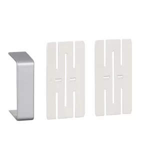   Schneider Electric OptiLine 45 - ISM10356 - Placă de acoperire + 2 extensii 140x55, aluminiu