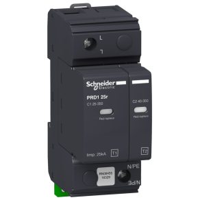   Schneider Electric Acti9 PRD1 - 16329 - descărcător de supratensiune, 25r, 1P