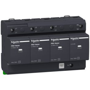   Schneider Electric Acti9 PRD1mAster - 16363 - descărcător de supratensiune, 3P-N
