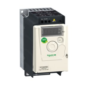   Schneider Electric Altivar ATV12 - ATV12H075M2 - convertor de frecvență, 0,75 kW, 1f, 230 VAC, Modbus RTU, IP20, aripioare de răcire