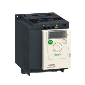   Schneider Electric Altivar ATV12 - ATV12HU15M2 - convertor de frecvență, 1,5 kW, 1f, 230 VAC, Modbus RTU, IP20, aripioare de răcire