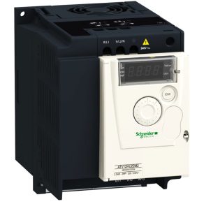  Schneider Electric Altivar 12 - ATV12HU15M3 - convertor de frecvență, 1,5 kW, 3f, 230 VAC, Modbus RTU, IP20, aripioare de răcire