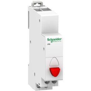 Schneider Electric Acti9 iPB - A9E18031 - buton, 1NC, roșu